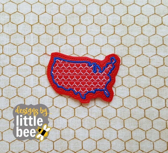 Motif USA Feltie and Pen / Pencil Hugger - Image 2