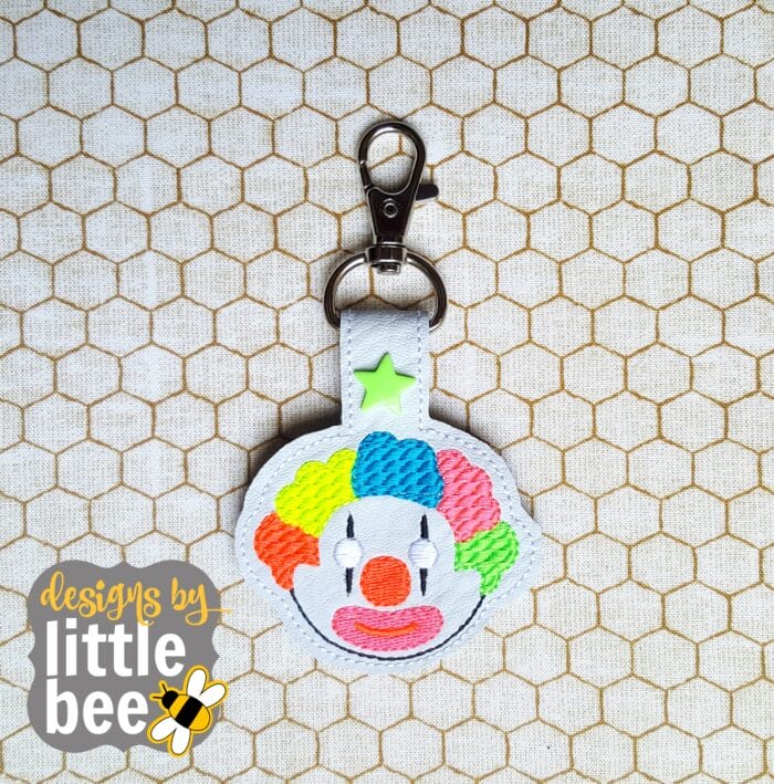 Rainbow Clown Snap Tab 08 25 2017