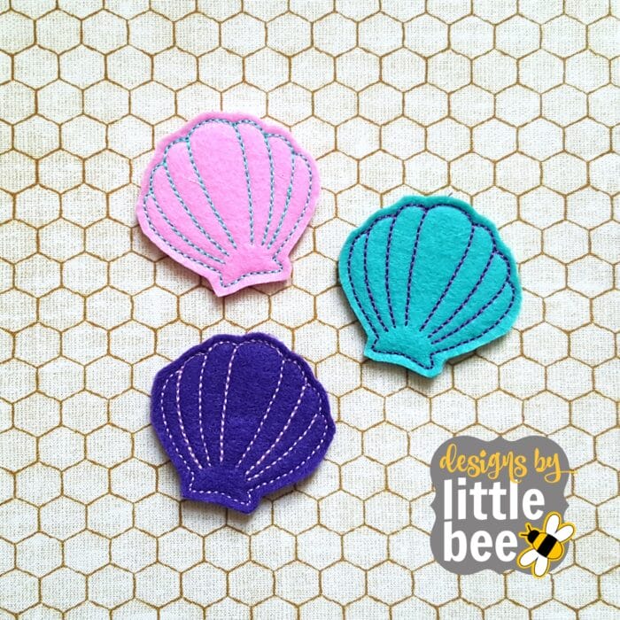 Seashell Feltie 09 08 2017