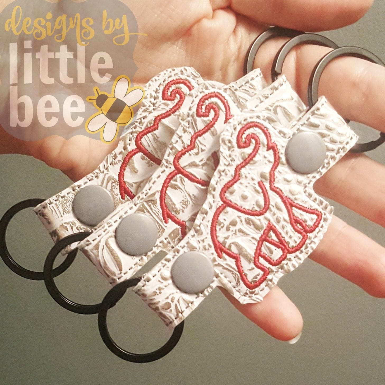 Key Fobs / Snap Tabs - Designs by Little Bee