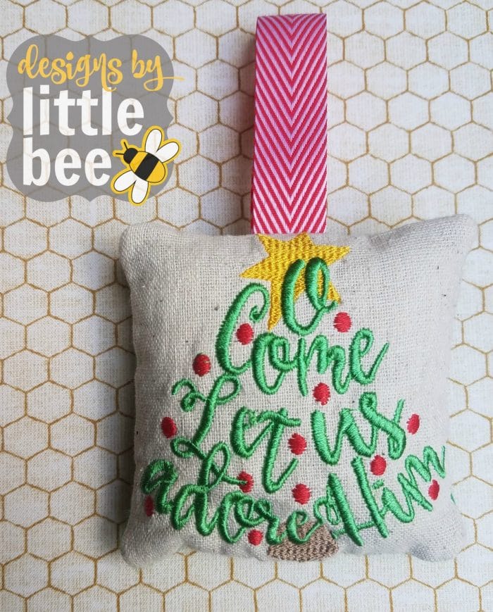 O Come Let us Adore Him ITH ornament 12 18 2017