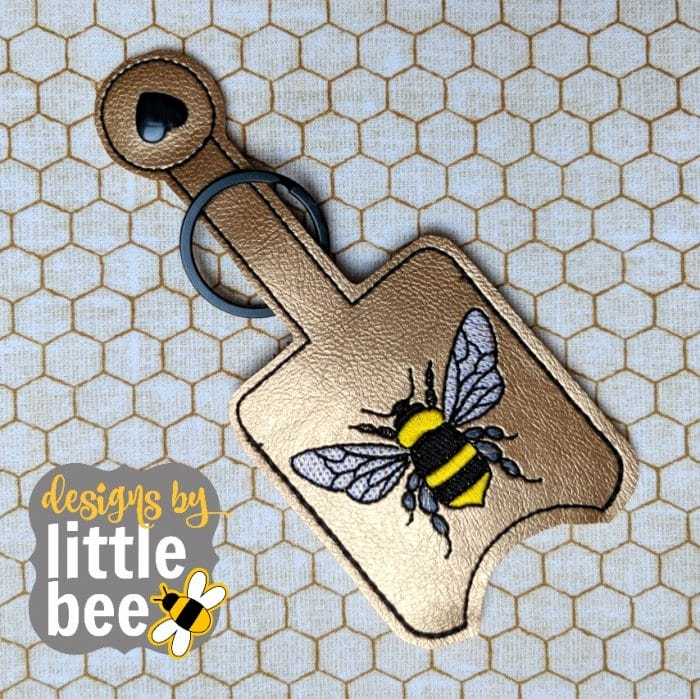 Bee Embroidery Design - Image 3