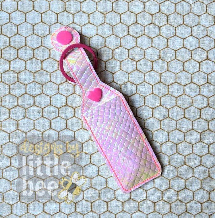 Blank Lip Balm Holder Key Fob & Snap Tab 01 19 2018