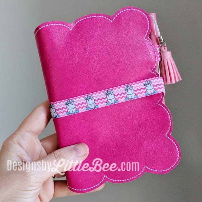Scalloped Passport Holder *6x10 and UP ONLY* 03 16 2018