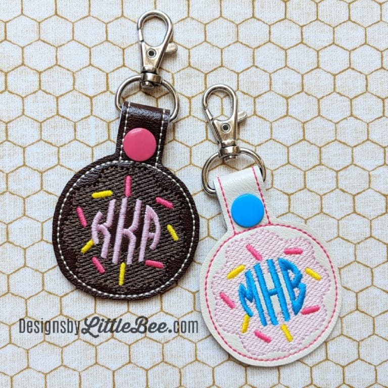 Key Fobs / Snap Tabs - Designs by Little Bee