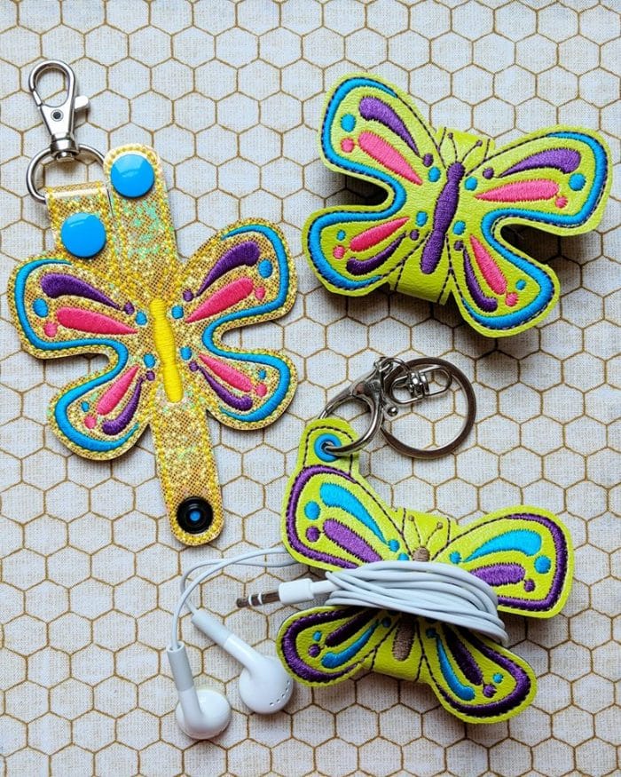 Cord Keeper Design Set - Butterfly - June 2018
