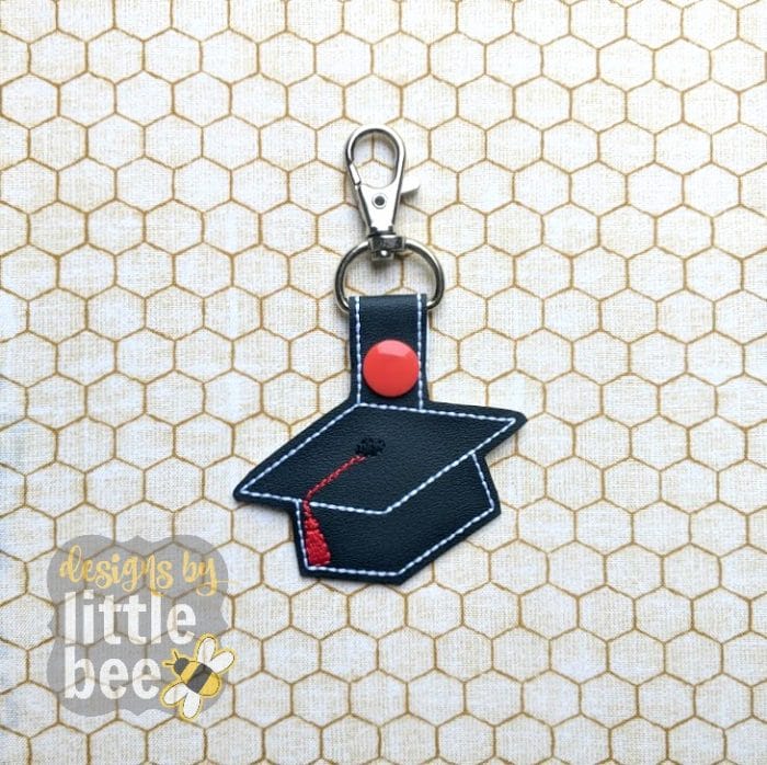 Graduation Cap Snap Tab - May 2018