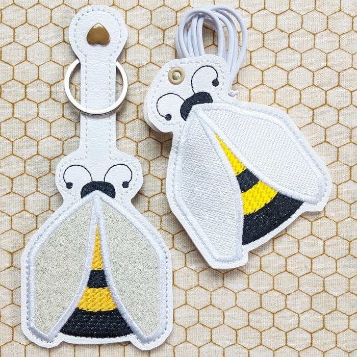 Bee Case - Snap Tab & Eyelet - November 2018
