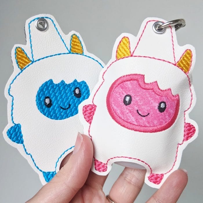 Yeti Hand Sanitizer Holder Key Fob & Snap Tab - November 2018 - Image 2