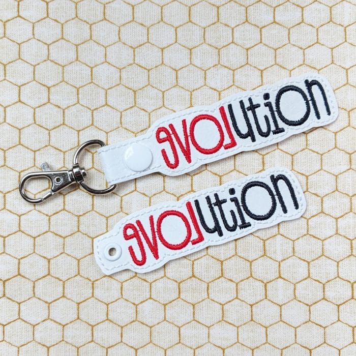 Evolution / Love Snap Tab & Eyelet Fob Set - March 2019