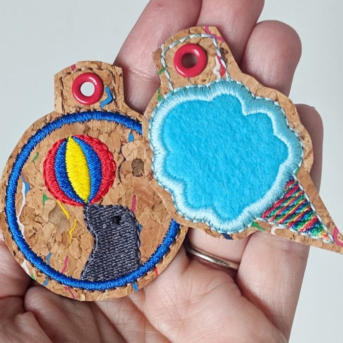 Cotton Candy Key Fob / Snap Tab Set - March 2019 - Image 3