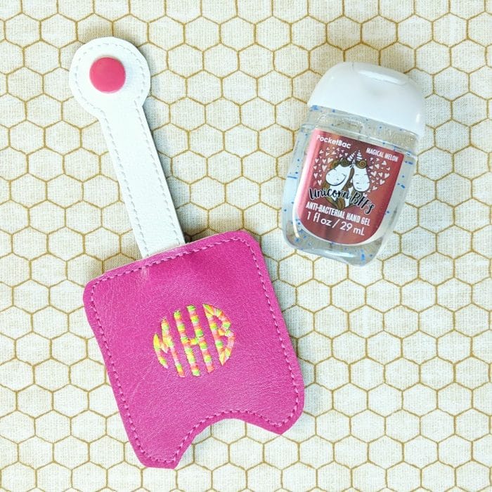 4x4 FRIENDLY Hand Sanitizer Holder Key Fob & Snap Tab - April 2019