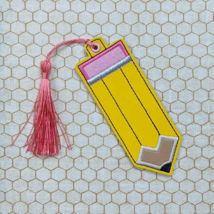 ITH Super Sized Eyelet Fob, Pencil - "Hall Pass" or Bookmark - August 2019