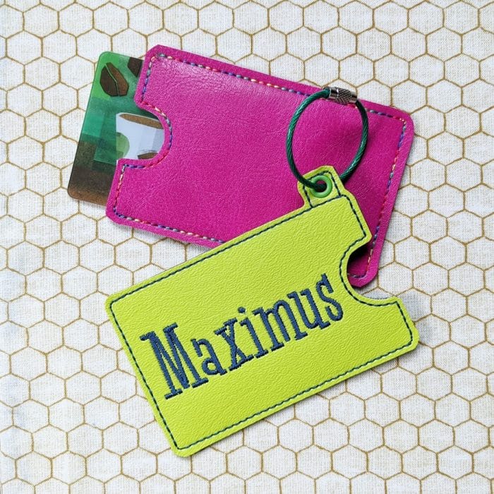 Gift Card Holder Blank - includes Eyelet/Ornament
