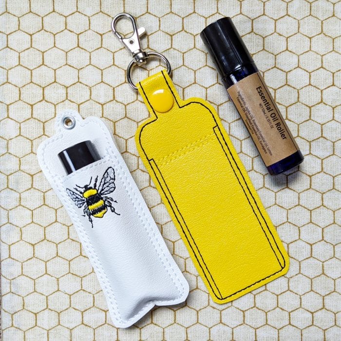 Simple Slice Big Balm / Essential Oil - Lip Balm Holder - Snap Tab & Eyelet Key Fob - July 2020