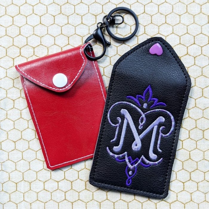 Cards Holder with Eyelet Key Fob Option - 5x7 and up ONLY - September 2020