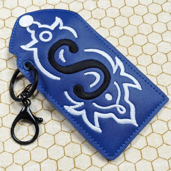 Cards Holder with Eyelet Key Fob Option - 5x7 and up ONLY - September 2020 - Image 4