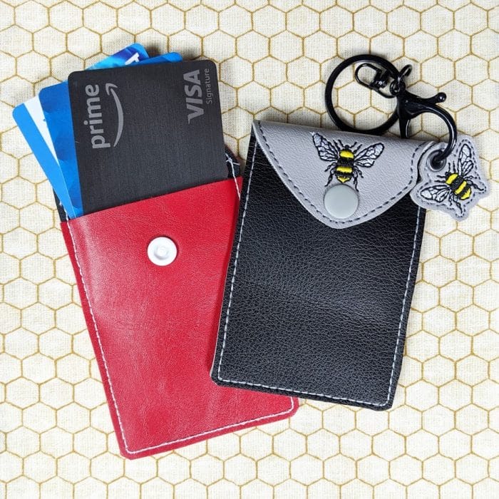 Cards Holder with Eyelet Key Fob Option - 5x7 and up ONLY - September 2020 - Image 2