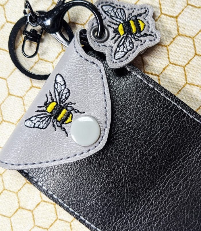 Bee Embroidery Design - Image 4
