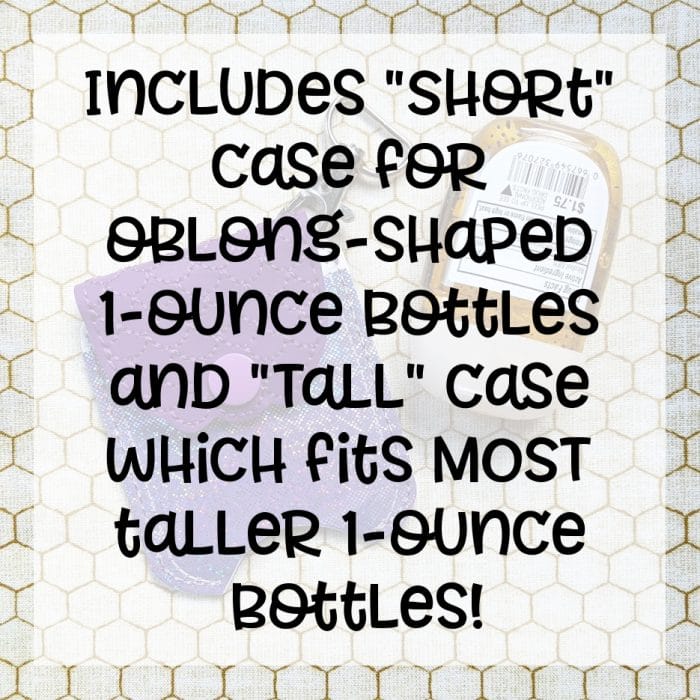 Foldover Hand Sanitizer Holder - UP - Scallop Key Fob Snap Tab - 5x7 and up ONLY - August 2020 - Image 2