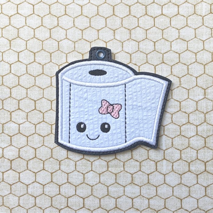 Toilet Paper with a Bow - Ornament October 2020