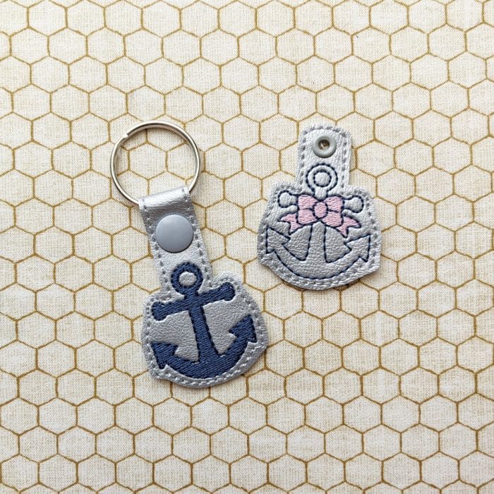 Anchor Snap Tab & Eyelet Set - includes Bow