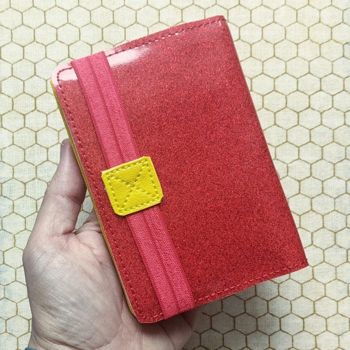 Mini Composition Book Cover for Foldover/Elastic - Image 2