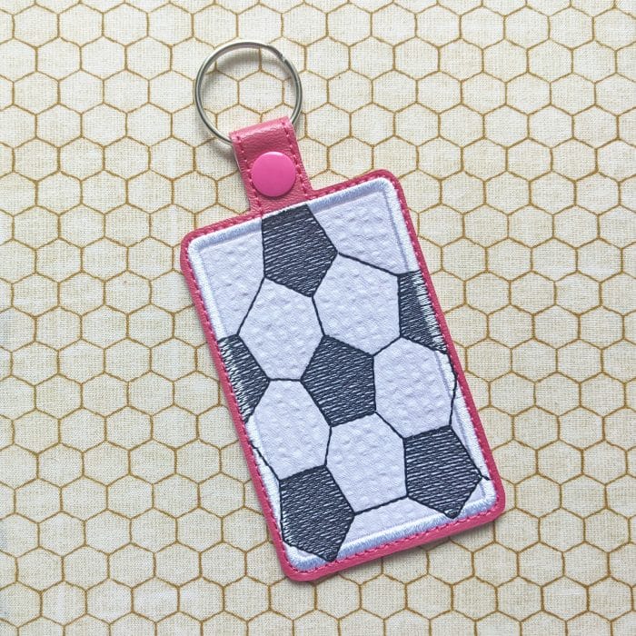 Soccer ID Card/Badge Holder - 5x7 and up ONLY