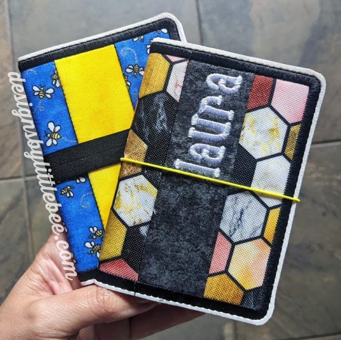 Scrap Buster / Striped Mini Composition Book Cover - Image 3
