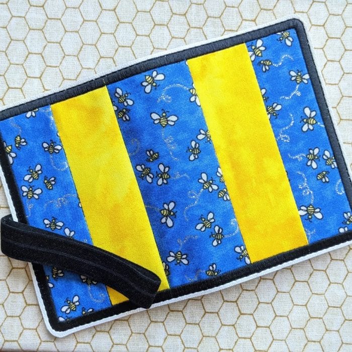 Scrap Buster / Striped Mini Composition Book Cover - Image 2