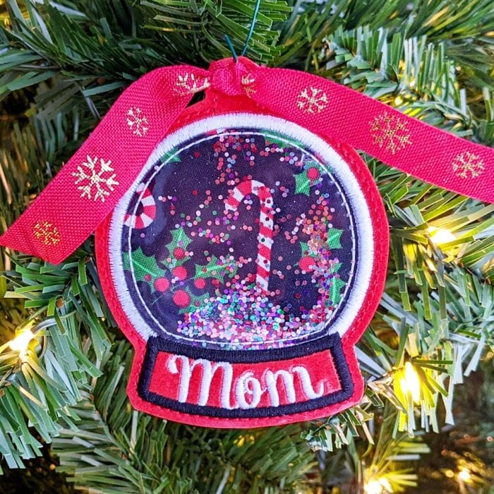 Snowglobe Ornament / Bookmark