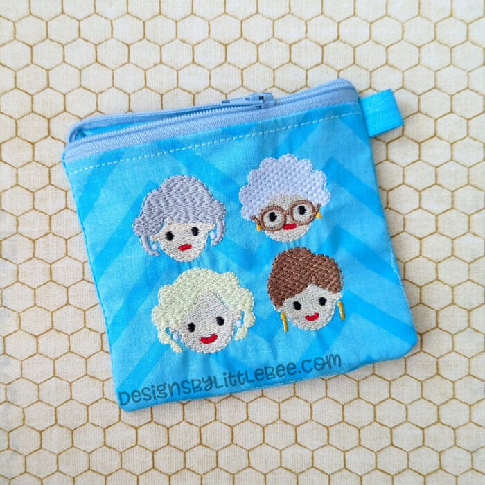 Golden Girls ITH Zipper Bag