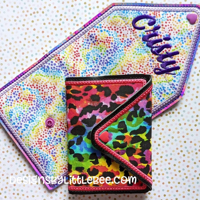 Envelope Mini Composition Book Snap Cover - 6x10 and UP ONLY