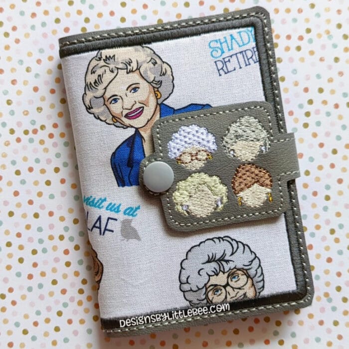 Golden Girls Mini Composition Book Snap Cover