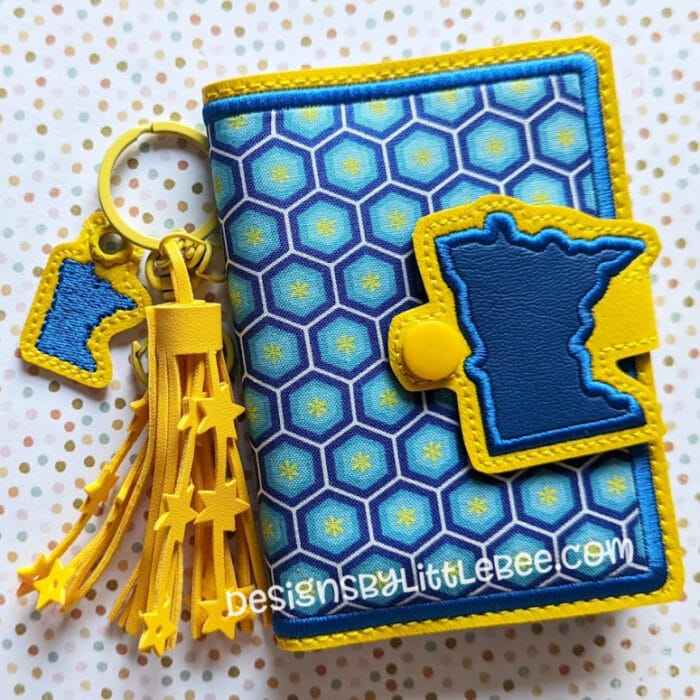 Minnesota Mini Composition Book Snap Cover