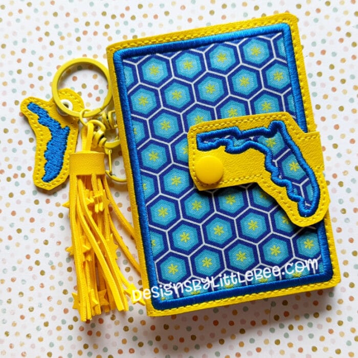 Florida Mini Composition Book Snap Cover