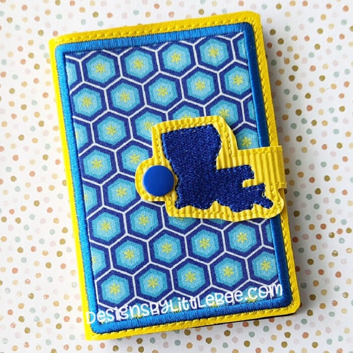 Louisiana Mini Composition Book Snap Cover