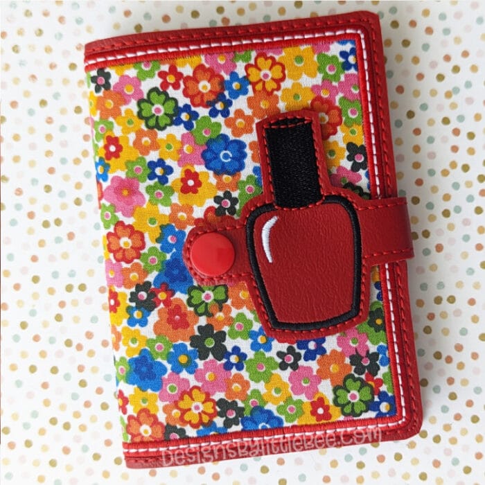 Nail Polish - Mini Composition Book Snap Cover