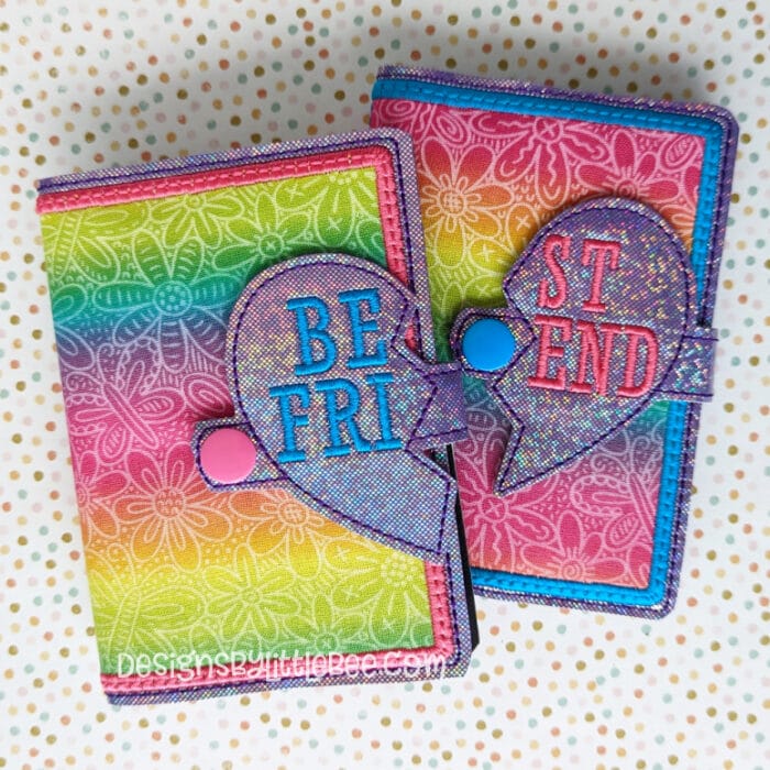 BFFs - Mini Composition Book Snap Cover