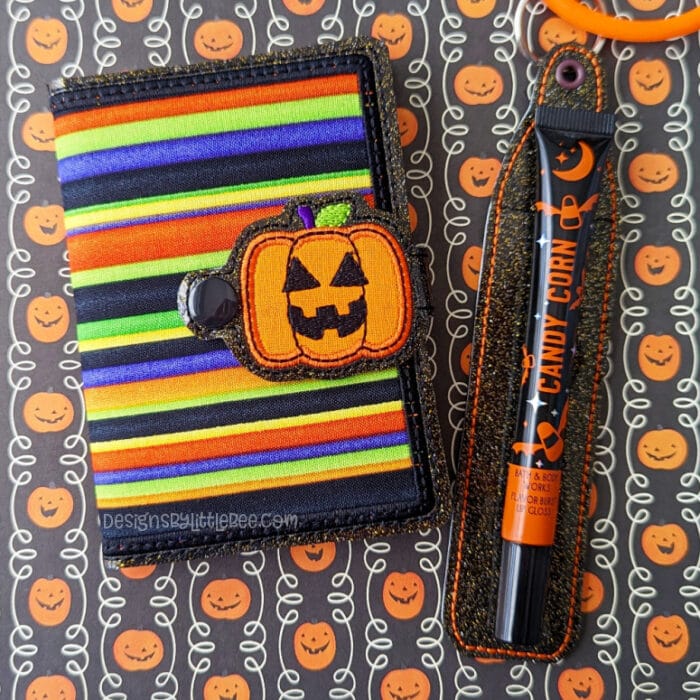 Jack-o-Lantern - Mini Composition Book Snap Cover