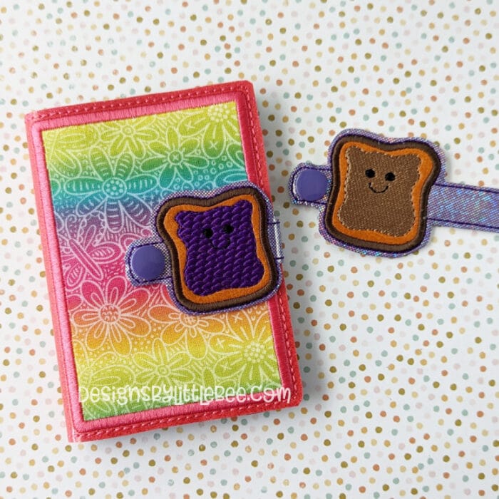 PBJ - Mini Composition Book Snap Cover
