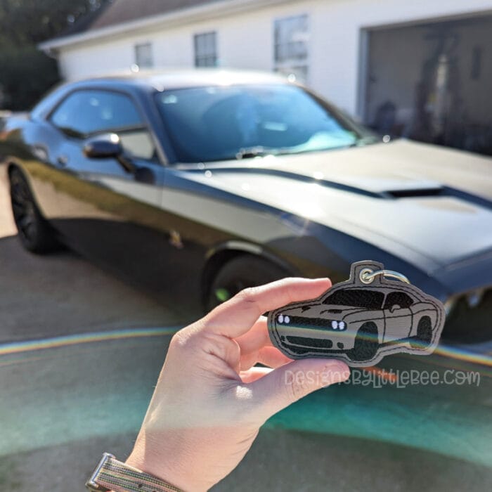 Dodge Challenger Snap Tab & Eyelet Key Fobs - Image 3