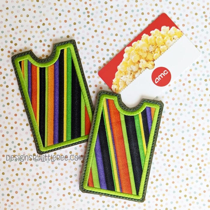 Applique Gift Card Holder