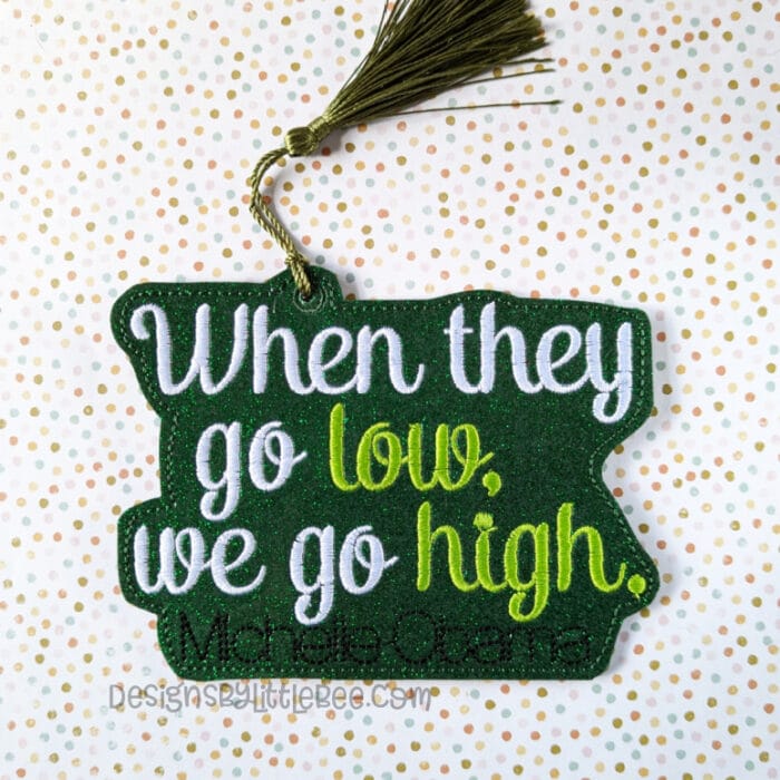 When They Go Low - Bookmark - 5x7+ ONLY