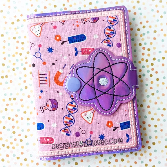 Atom Mini Composition Book Snap Cover