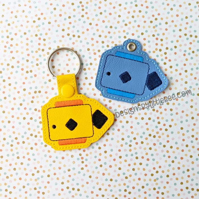 Fishy Snap Tab & Eyelet Key Fobs