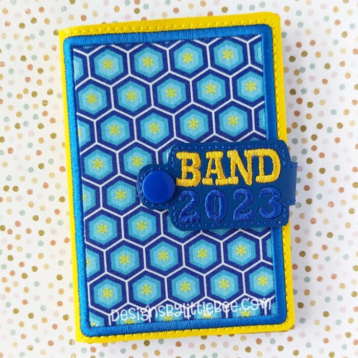 Band 2023 Mini Composition Book Snap Cover