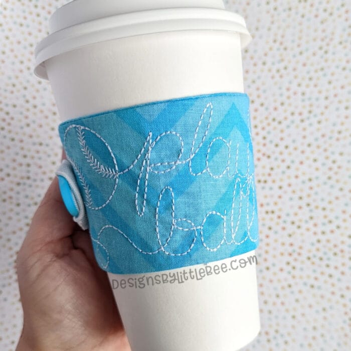 Baseball Coffee Wrap / Sleeve