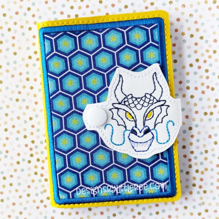 Dragon Mini Composition Book Snap Cover