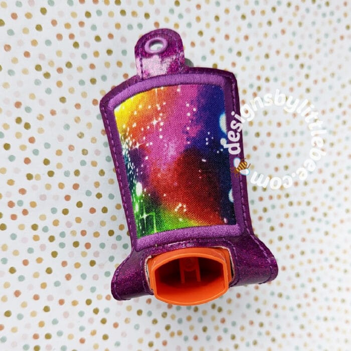 Applique Inhaler Eyelet Key Fob - 5x7 and Up ONLY
